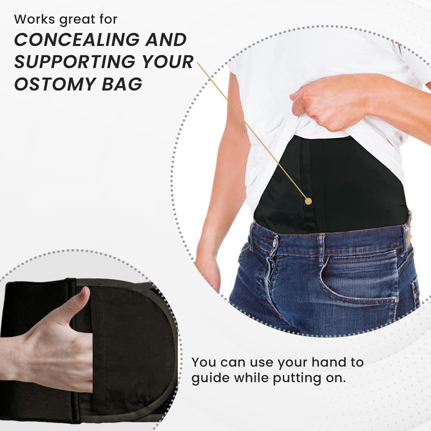 Confidence BE® Ostomy Support Belts